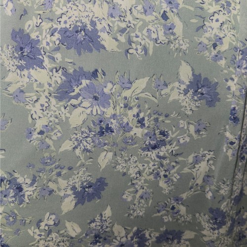 Vestido midi mediano Liberty Love para mujer floral azul sin mangas cottagecore - Imagen 4 de 13