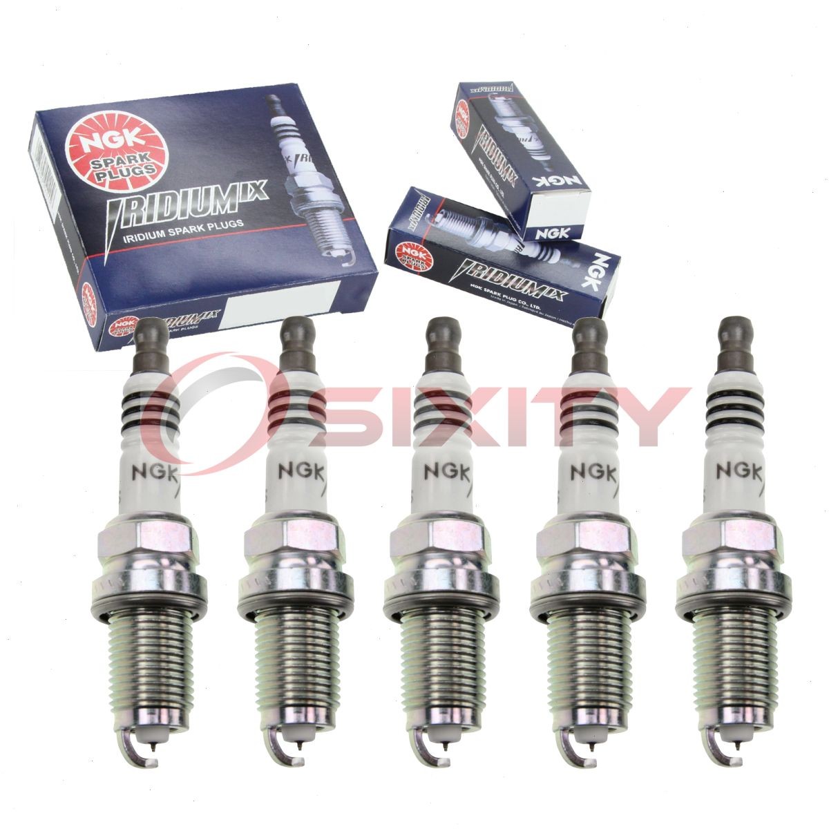 5 pcs NGK Iridium IX Spark Plugs for 2005-2007 Volkswagen Jetta 2.5L L5 - ru