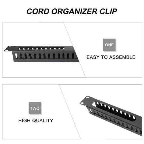 Cable Management Rack Wire Racks Basket Office Metal Manager for - 第 4/12 張圖片