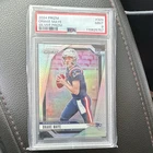 Panini 2024 Prizm Rookies Drake Maye Silver Prizm #329 Patriots PSA 9