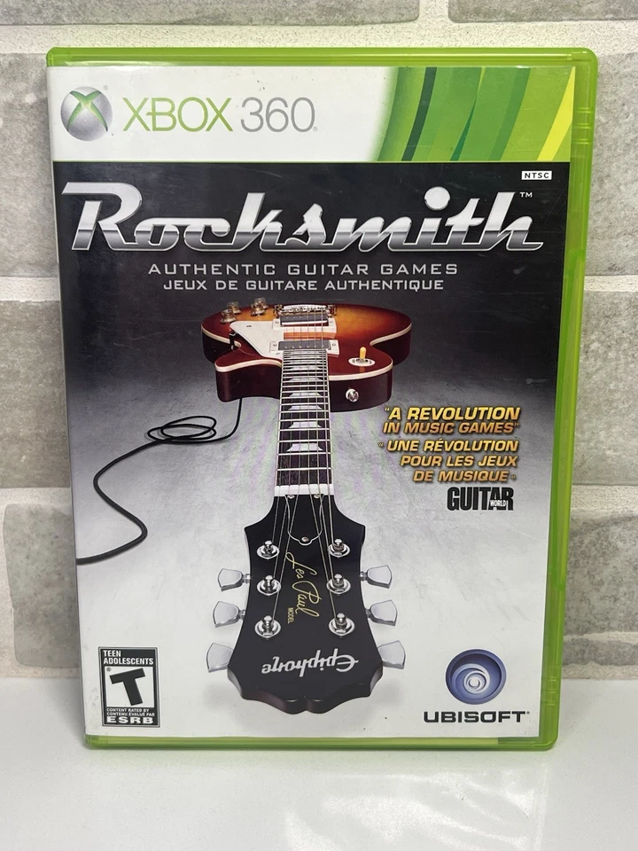 Rocksmith : Authentic Guitar Games - Xbox 360 Game CIB Complete - No Cables - Image 2 of 4