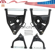 For 1963-1970 C10 CHEVROLET GMC TUBULAR CONTROL ARMS SET OF 4 UPPER AND LOWER