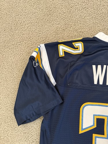 ERIC WEDDLE Reebok Stitched Jersey #32 SIZE XL Men’s SAN DIEGO CHARGERS BLUE - Picture 11 of 12