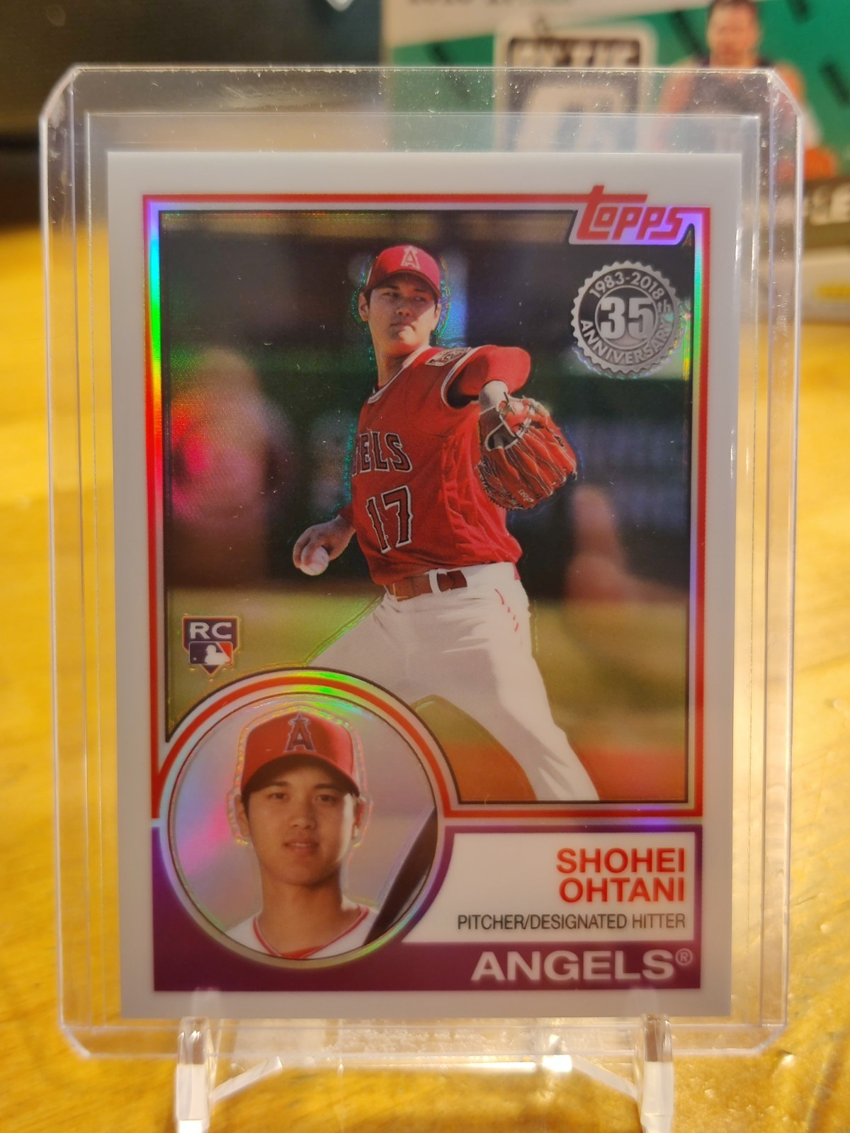 Shohei Ohtani 2018 Topps Silver Pack #51 1983 Chrome Promo
