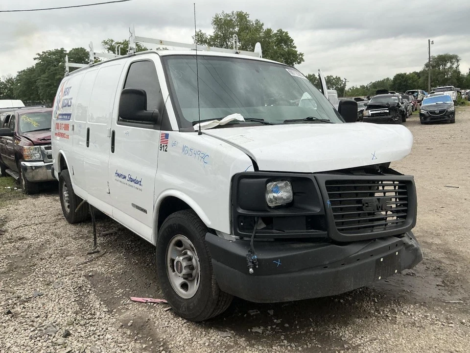 Seat Belt Front Driver Retractor Gray Fits 03 06-10 EXPRESS 2500 VAN 848791 - Image 3 of 4