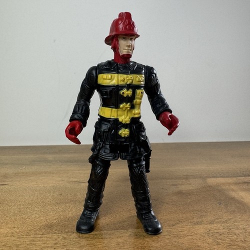Chap Mei Firefighter Action Figure 3.75" Emergency Rescue Team. - Picture 2 of 5