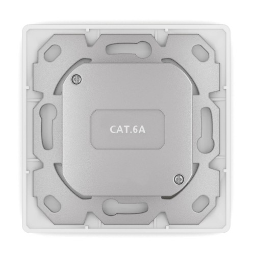 Netzwerkdose Cat6 Cat6a Cat5e 1-2-Fach RJ45 LAN Ethernet Netzwerk Daten LAN Dose - Bild 30 von 137