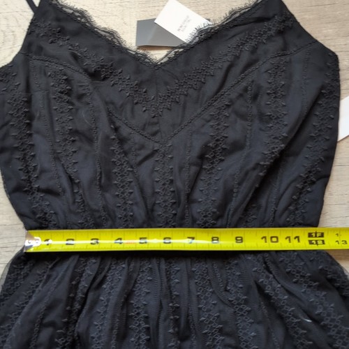Abercrombie & Fitch Women’s Lace Black Mini Dress Size M - Picture 7 of 10