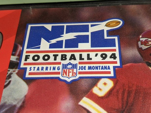 NFL Football '94 Starring Joe Montana Sega Genesis Complete in Box - Picture 4 of 5