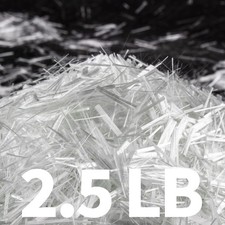 AR-Glass 3/4" Fiberglass 2.5 Lb for Concrete Cement Mortar Reinforcement
