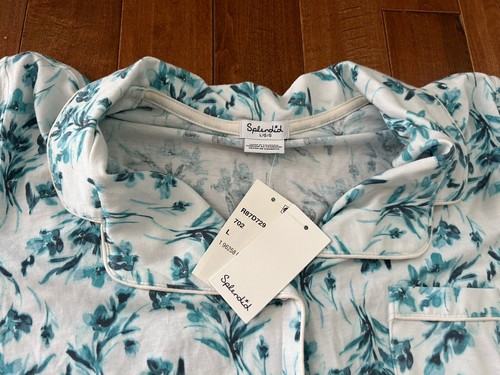 Neu herrliches zweiteiliges Pyjama-Set Größe L neu mit Etikett $ 62 - Bild 3 von 4