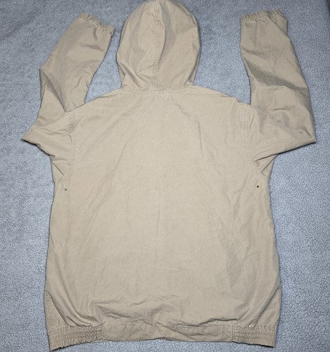 Polo Ralph Lauren Jacke Herren Medium Kapuze Reißverschluss Freizeit Windabweisend Canvas - Bild 6 von 22