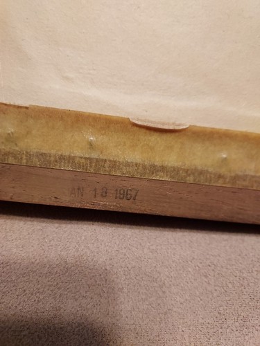 Vintage Needlepoint Art | Framed | Floral Boho Decor | 1967 - Picture 7 of 9