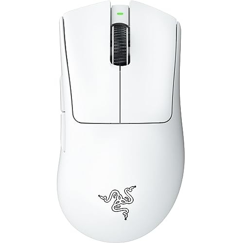 Razer Deathadder V3 Pro Gaming Mouse Wireless/White/30000Dpi/5 Buttons RZ01-0463 - Picture 2 of 3