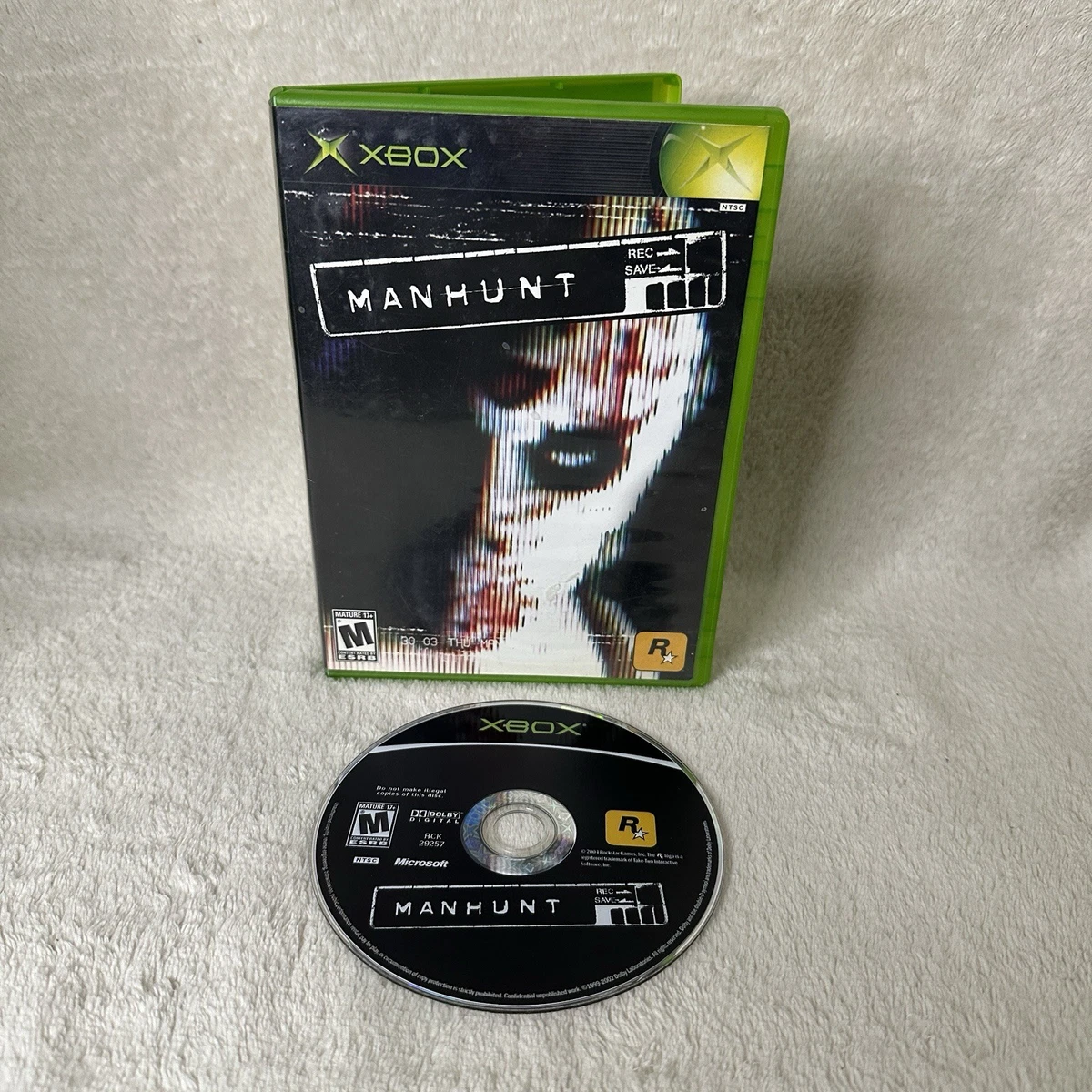 Microsoft Xbox Manhunt Rating M-Mature Video Games for sale | eBay Microsoft Xbox Manhunt Rating M-Mature Video Games for sale | eBay