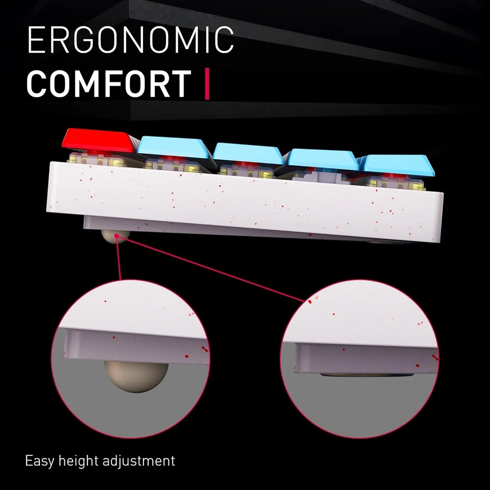 CHERRY MX-LP 2.1 Compact Wireless, small cordless gaming keyboard with 68 keys,  - Image 3 of 4