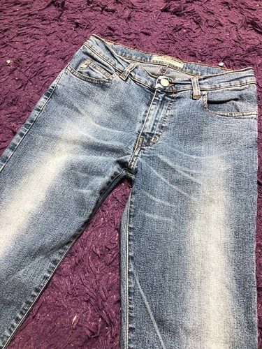 Miss sixty Basic Italy Distressed Blue Denim Jeans Hose Y2K 28 Mädchen Faded Rare - Bild 15 von 18