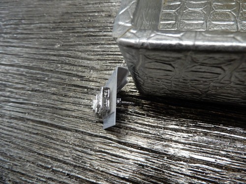 Atemberaubende Prinzessschliff CZ Ohrstecker Heiligenschein Stil Quadratische Fassung Modeschmuck - Bild 4 von 4