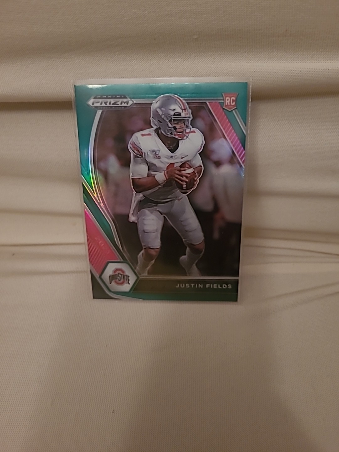2021 Panini Prizm Draft Picks - Justin Fields #121 Green Prizm (RC)