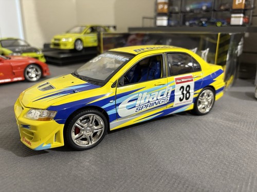 Racing Champions 1/18 Fast And Furious Lancer Evo Parts Car! Or Repair It - Picture 3 of 11