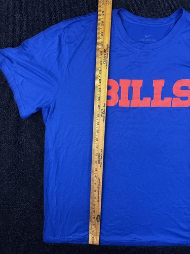 Buffalo Bills Shirt Herren XXL Blau NFL Football Nike Dri Fit Kurzarm - Bild 6 von 7
