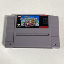 Super Mario Kart Super Nintendo SNES Cartridge Authentic