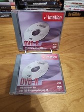 Imation DVD-R Video Box Lot Of 2 Brand New Sealed