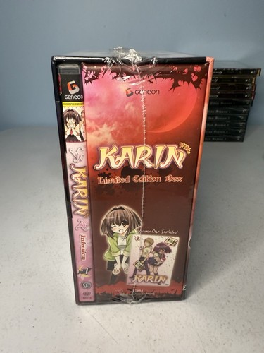 Karin Anime Chibi Vampir DVD Limited Collector’s Box mit Vol 1 Neu Sealed Selten - Bild 2 von 6