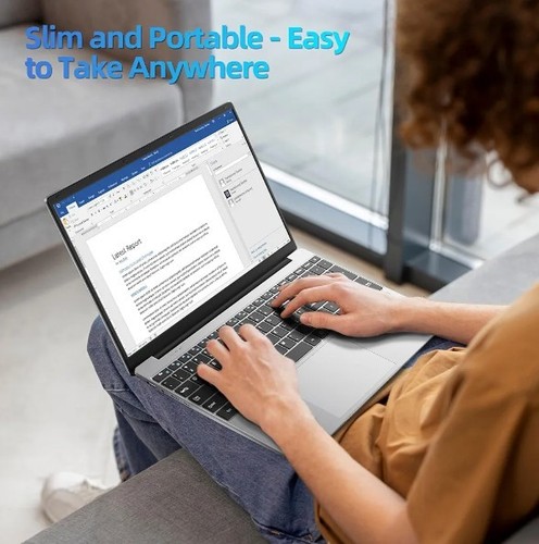 jumper Laptop, 15.6 inch HD Display Windows 11, 5205U Processor, 4GB RAm 128GB - Picture 8 of 8