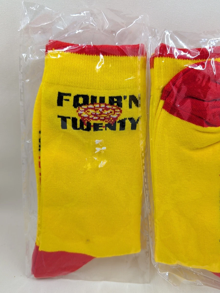 FOUR’ N TWENTY SOCKS BRAND NEW IN ORIGINAL PACKETS X 2 PAIRS