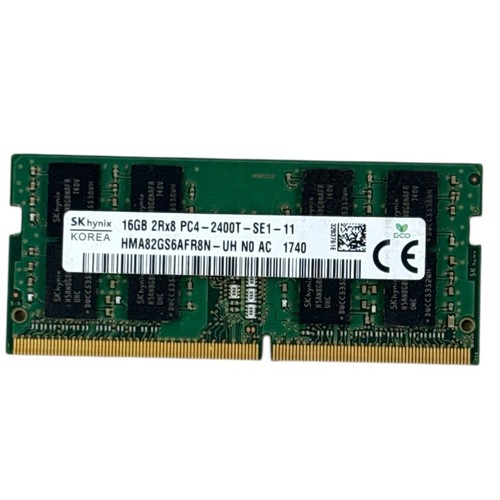 SK Hynix 16GB 2Rx8 PC4-2400T Laptop Memory RAM HMA82GS6AFR8N-UH - Picture 1 of 2