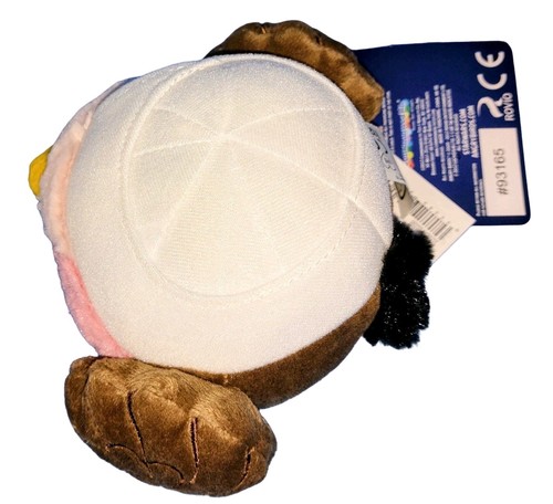 Star Wars Angry Birds Princesa Leia 5 Pulgadas Peluche Rosa Niña Pájaro Relleno 2012 NUEVO - Imagen 5 de 6