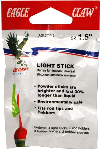 Eagle Claw AGLSTK15 Light Stick Universal 1.5 Inch Glow