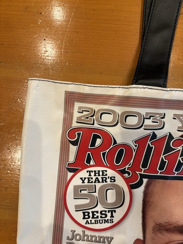 Vintage NWT 2003 Yearbook Rolling Stone Magazine Cover Tote / Bag - Picture 4 of 17