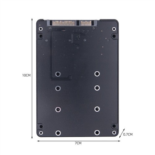 Dual M.2 NGFF To SATA 3.0 SSD USB Adapter Set 2in1 External Hard Drive Box - Afbeelding 5 van 15