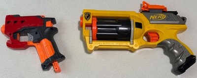 Nerf Gun Bundle (Nerf N-Strike, Mega Bigshot, & ZombieStrike Doominator)
