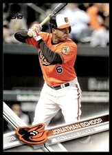 2017 Topps #391 Jonathan Schoop Baltimore Orioles Baseball