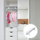  Kleiderstange Für Kleiderschrank Teleskop-kleiderstange Kleiderbügel