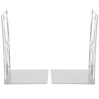 1 Paar Retro -Buchstand -Dateibuch endet dekorativen Buchorganisator für