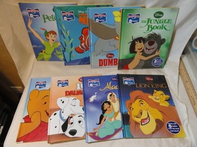 LOT OF 8 DISNEY STORYBOOK READERS ME READER BOOKS ONLY POOH LION KING PETER PAN