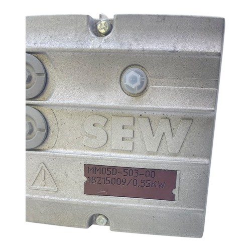 SEW Eurodrive Frequenzumrichter MOVIMOT MM05D-503-00 0,55kW 3x380-500V Industrie - Picture 2 of 12