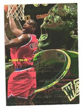 1995-96 Fleer NBA Basketball Washington bullets Chris Webber