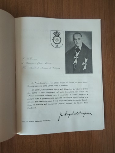 1970 RIVISTA INTERNAZIONALE NUMERO SPECIALE ORDINE SOVRANO OSPEDALIERO MALTA - Imagen 2 de 4