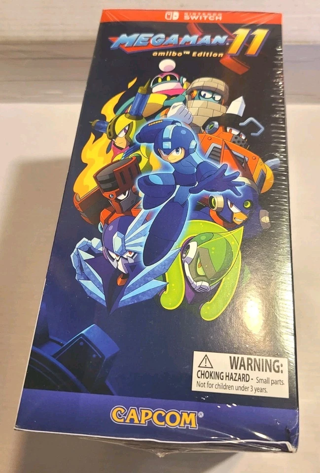 Mega Man 11 Limited Gamestop Limited Edition Game+MegaMan Amiibo Nintendo Switch - Image 4 of 4