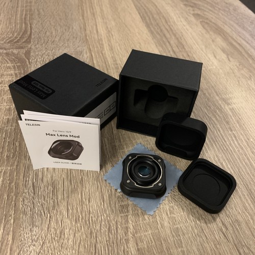 Original Objektiv Mod für GoPro Hero 10/9 Weitwinkel Max Objektiv Mod
