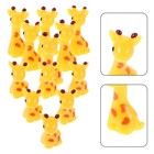 20 Stück Giraffenfiguren aus Kunstharz: Miniatur-Landschaftstierfiguren,