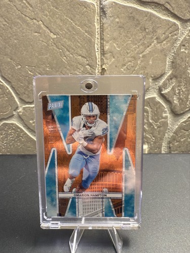 2024 Panini National - Omarion Hampton #RP9 Orange /199 RC Los Angeles Chargers