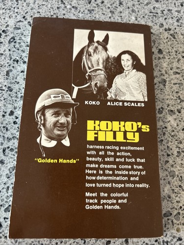 KOKO`S FILLY, ONE WOMEN, ONE HORSE, ONE DREAM Inscribed Signed ALICE SCALES 1982 - Bild 2 von 4
