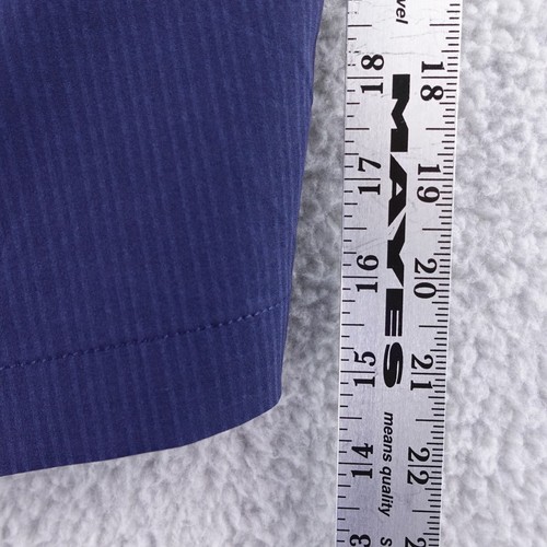 Greg Norman Mens 38 Blue Golf Shorts Flat Front Performance Fabric Stretch - Picture 6 of 7