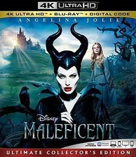 Maleficent (4K Ultra HD + BLU-RAY + DIGITAL CODE)New